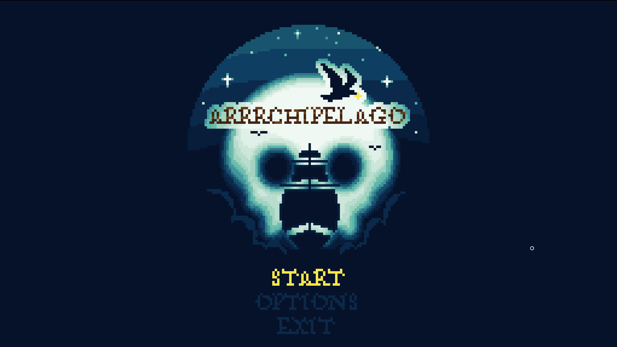 Image the game's Main Menu